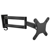 StarTech Wall-Mount Monitor Arm, Dual Swivel (ARMWALLDS)-Mount your monitor or flat-screen TV on a wall to save space and easily share your screen