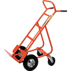 Wesco, Hand Trucks With Swivel Casters, Combination Handle, Steel, 47-1/2" Height, 800 Lbs. Capacity-Capacity: 800 lbs.