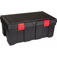 Gsc, Water Resistant Storage Container, 33" W x 19" D x 13" H, Black - 2 Pack-Colour: Black