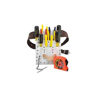 Klein Tools Electricians Tool Set With Pouch Belt And 10 H (5300)-Material: Leather