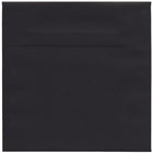 JAM Paper 7.5 x 7.5 Square Envelopes, Black Linen Recycled , 250 Pack (V01213H)-Black linen recycled envelope