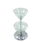 Azar 2-Tier Bowl Counter Display, 8" (720208)-Counter Top Display Fixture