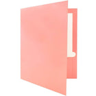 JAM Paper Glossy 2-Pocket Presentation Folders, Baby Pink, 50 Pack (31225348c)-4