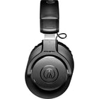 Audio-Technica Consumer ATH-M20xBT Wireless Over-Ear Headphones - Black-40 mm drivers with rare earth magnets and copper-clad aluminum wire voice coils are tuned for enhanced low-frequency performance