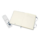 Moleskine Classic Notebook, Extra Large, Ruled, Sapphire Blue, Hard Cover-Ruled format