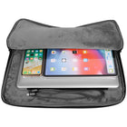 Vangoddy Skinny Man Laptop Sleeve Case For 15.6" Laptop - Grey-Carry your device in this sleeve conveniently and safely, inside your briefcase, purse, or backpack.