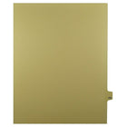 Mark Maker Legal Exhibit Index Tab Buff Single Tabs, 1/25th Cut, Letter Size, No Holes, Number 170, 25 Pack-Buff Single Tabs, 1/25th Cut