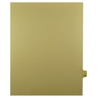 Mark Maker Legal Exhibit Index Tab Buff Single Tabs, 1/25th Cut, Letter Size, No Holes, Number 170, 25 Pack-Buff Single Tabs, 1/25th Cut