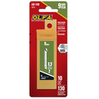 OLFA AB 9mm Precision Snap Blades - Silver - 10 Pack-Silver high-carbon Japanese tool steel