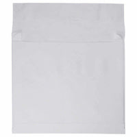 JAM Paper Tyvek Expandable Booklet Catalog Envelopes with Peel & Seal Closure - 10" x 12" x 2" - White - 250 Pack -Colour: White