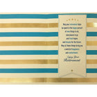 Rosedale 5-1/2" x 8" Congratulations On Your Retirement Greeting Cards And Envelopes, 6 Pack (19918)-Card shop quality greeting cards