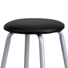 Flash Furniture Bar Height Table Set with Padded Stools-.75'' Thick Top