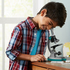 Educational Insights MicroPro Microscope Set-Includes power settings from 50x to 600x provide users with superior precision viewing and requires 2 "AA" batteries for light (not included)