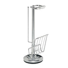 Toilet Caddy, Chrome-High quality chrome plated steel