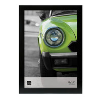 Nexxt Langford Wood Poster Frame with Glass, 12" x18", Black-Frame for 12" x 18" photo: opening measures 12" x 18" in dimensions. hold all your memories in beautiful frames