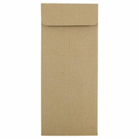 JAM Paper #10 Policy Business Envelopes - 4.125" x 9.5" - Brown Kraft Paper Bag - 25 Pack-Colour: Brown Kraft