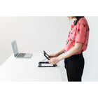 IntekView Laptop/Tablet Stand-Stylish Modern Open Design for a maximum ventilation of the device
