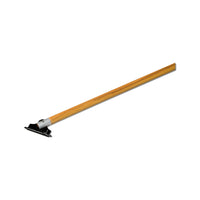 Vileda 60" Clip On Connector and Wood Handle-Wood handle
