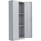 Metalware RK851 Boltless Shelving Unit, 4-Shelves, 36" x 24" x 76", Light Grey-Adjustable shelving system that provides high strength, yet economical storage capacity for your needs