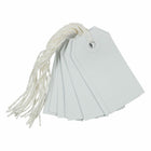 Jam Paper Gift Tags with String - Small - 3 1/4" x 1 5/8" - White - 1000 Pack-Size: 3 1/4 x 1 5/8 inches