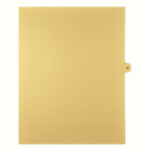Mark Maker Legal Tabs - Letter Size - Buff - 1/15th cut - 25 tabs per package - 5 packages Pack - Number 82-Buff SingleTabs