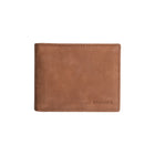 Champs Hunter Leather RFID Blocking Centre-Wing Wallet in Gift Box -  Tan-Gift box included