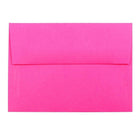 JAM Paper 4bar A1 Envelopes, 3.63 x 5 1/8, Brite Hue Ultra Fuchsia Pink, 100 Pack (15790g)-Ultra fuchsia hot pink