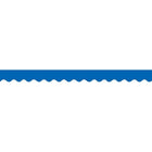 Teacher Created Resources Scalloped Blue Border Trim, 72 Pack-Size: 35"(L) x 3"(W), overall length: 35'