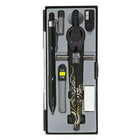 C-THRU Designer Compass Set, 3 Pack-Includes compass, mechanical pencil, eraser, sharpener, 12 extra pencil leds, 4 extra compass leds, and an extra compass point