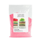 Sandtastik Floral Coloured Sand, 5 lb (2.3 kg) Bag, Pink-Coarse grain with natural sparkle throughout