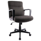 Staples Brookmere Fabric Manager Chair, Grey-Grey fabric chair for softness and a professional look