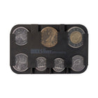 Merangue QuickSilver Coin Bank  (1008-3011-00-000)-Clamshelled shape