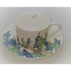 Roy Kirkham Teacup and Saucer (230 ml) Set of 2 - Fairfield Blue-Teacup and Saucer