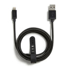 NXT Technologies 4 ft Braided Lightning to USB Cable - Black-Lightning to USB-A