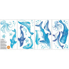 WallPops Nautical Nonsense Wall Art Kit, Blue-Safe for walls: always removable and leaves no sticky residue