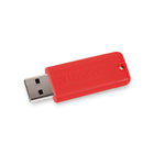 Verbatim PinStripe 32 GB USB 3.2 Gen 1 Flash Drives - Red & Blue - 2 Pack-USB 3.2 Gen 1 interface is up to 10X faster than USB 2.0 while still compatible with USB 2.0 ports