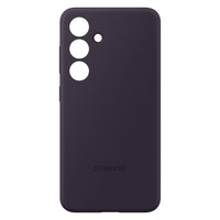 Samsung Silicone Case For Galaxy S24 - Dark Violet-Colour: Dark Violet