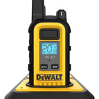 DeWalt DXFRS300 Heavy Duty 6-Port Walkie Talkie Charger-LCD Display