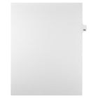 Mark Maker Legal Tabs - Letter Size - White - 1/25th cut - 25 tabs per package - 5 packages Pack - Number 182-White Single Tabs