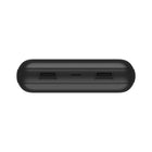 Belkin BoostCharge 3-Port 20,000mAh Power Bank - Black-2 x USB-A ports, 1 x USB-C port