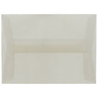 JAM Paper A6 Invitation Envelopes, 4.75 x 6.5, Platinum Translucent Vellum, 50 Pack (PACV666I)-Platinum translucent envelope