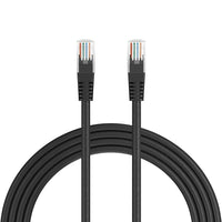 NXT Technologies NX29777 50' CAT-6 Cable - Black-CAT-6 Ethernet patch cable delivers a consistent, high-speed Internet connection between your computer and networking devices