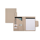 Tru Red Minimal Padfolio - Vegan Leather - Cream (WRC2396TR-CREAM)-Cream, Vegan leather