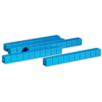 Learning Resources Base Ten Components 50 Blue Rods-Age group and grade: Ages 7 - 9 and grades 2nd - 3rd