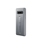 Samsung Protective Standing Cover Case for Samsung Galaxy S10 - Silver-Dimensions: 2.86" W X 5.97" H X 0.38" D