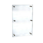 Azar Displays Acrylic Standoff Sign Holder, 30" x 40" (105540)-Sign holder