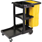 Janitor Carts, JB600, Colour - Black-Quantity per pack - 1