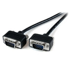 StarTech Thin Coax High Res Monitor VGA Cable, Low Profile HD15 M/M, 6 Ft. (MXT101MMLP6)-Ideal for high resolution monitors (1024x768 and above)