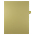 Mark Maker Legal Exhibit Index Tab Buff Single Tabs, 1/25th Cut, Letter Size, No Holes, Number 159, 25 Pack-Buff Single Tabs, 1/25th Cut