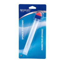 Westcott Tube-Style Moistener with Polyurethane Sponge Tip-Seal enevlopes, moisten stamps